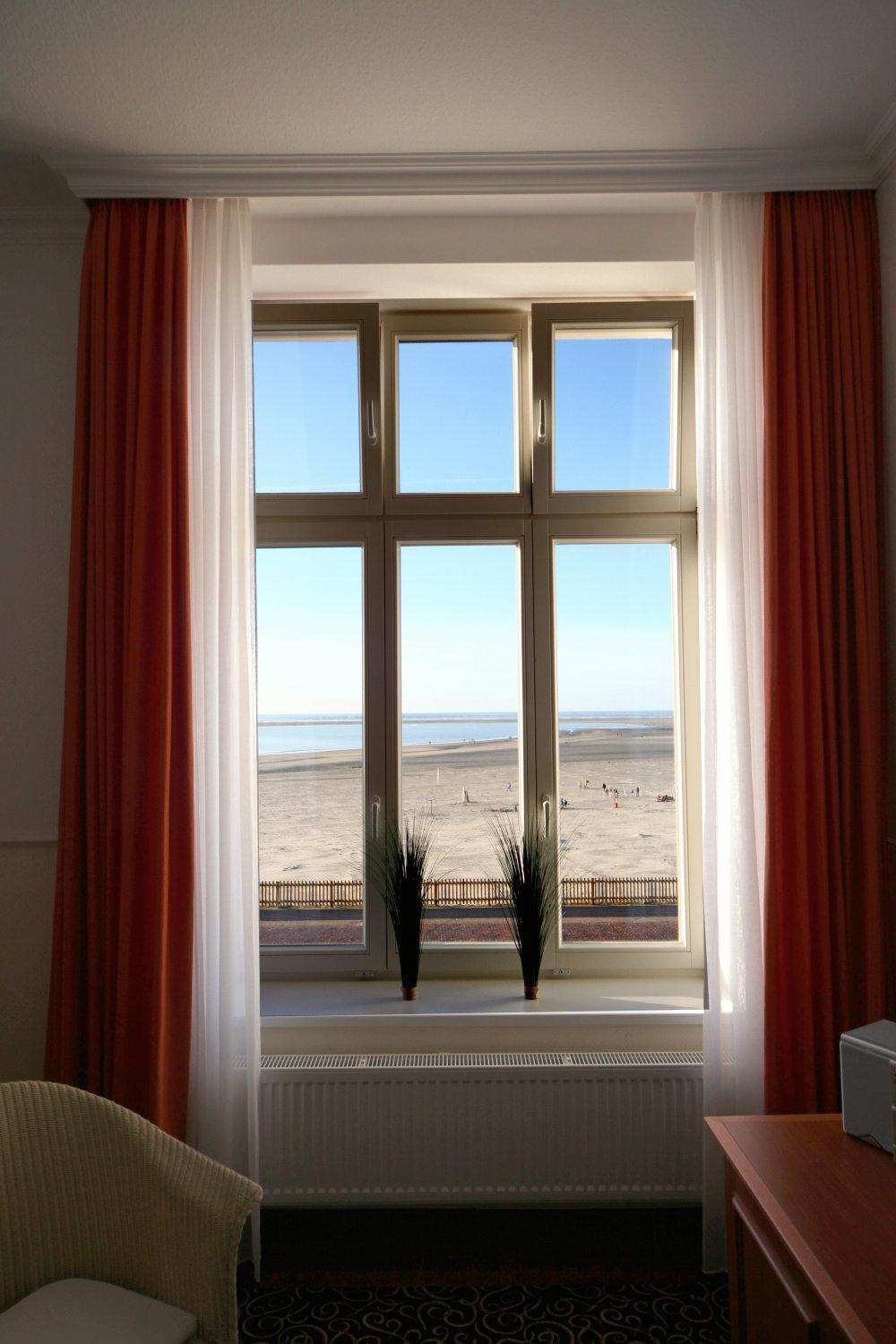 Strandhotel Hohenzollern Borkum Bagian luar foto